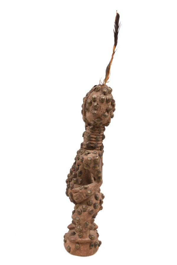 Power Figure - Wood, Metal - Songye - Congo
