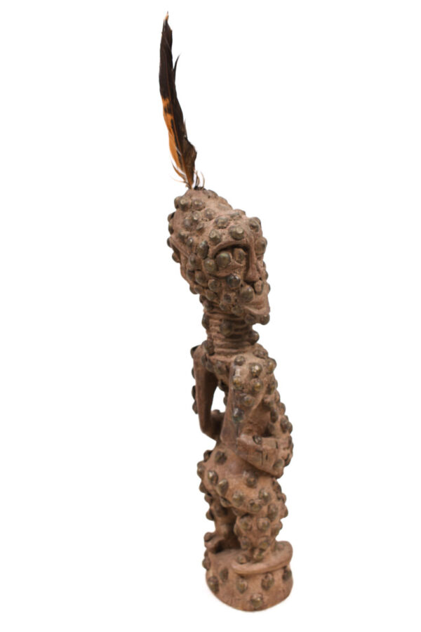 Power Figure - Wood, Metal - Songye - Congo