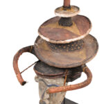Initiation mask - Textile, Wood - Yaka - Congo
