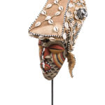 Mask - Beads, Cauris, Plant fibre, Wood - Ngaady A Waash Bushoong - Kuba - Congo (Copy)
