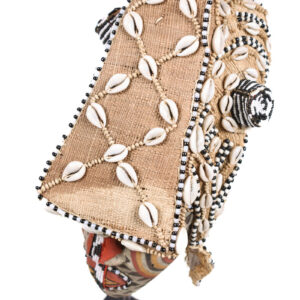 Mask - Beads, Cauris, Plant fibre, Wood - Ngaady A Waash Bushoong - Kuba - Congo (Copy)