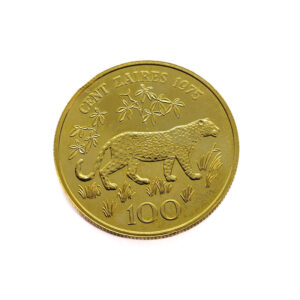Zaire 100 Zaires 1975 Mobutu - Leopard
