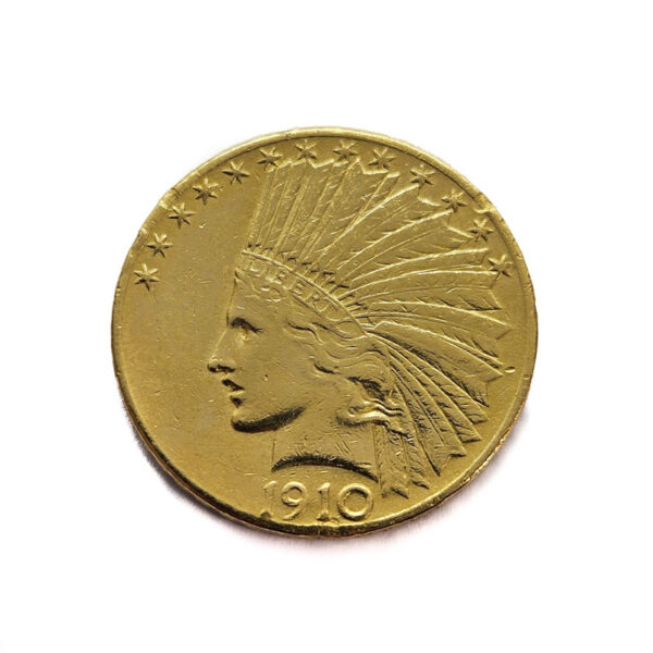 USA 10 Dollar 1910-D Indian Head