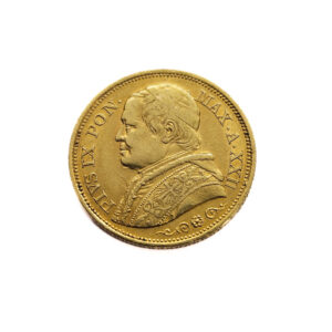 Papal States 20 Lire 1867 Pio IX - Vatican