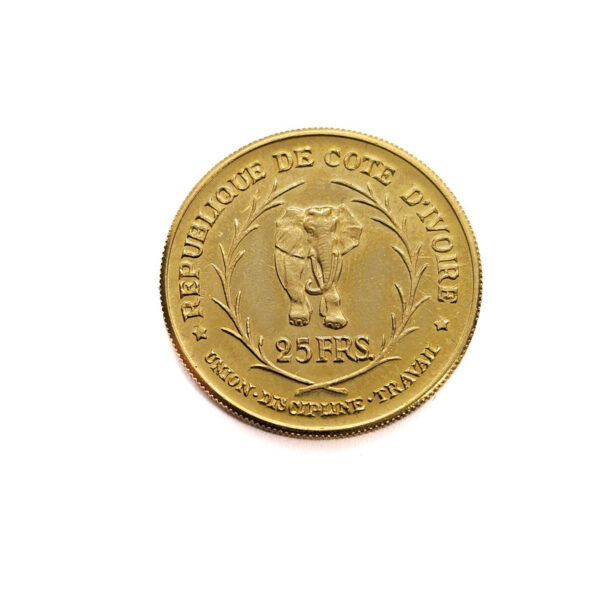 Ivory Coast 25 Francs 1966 Félix Houphouët-Boigny