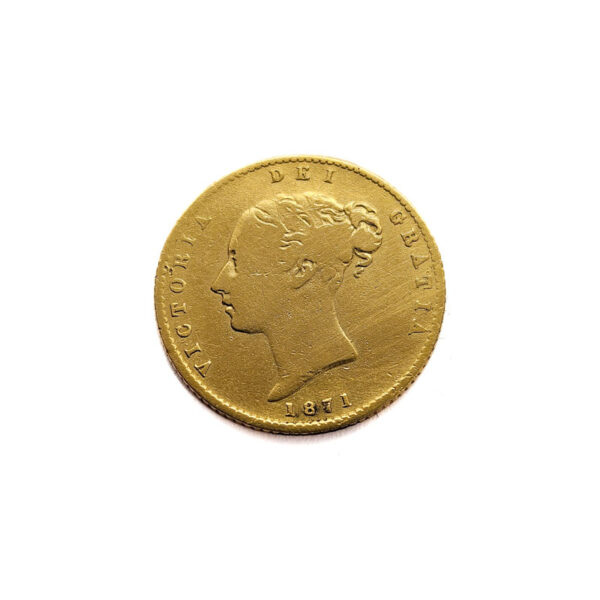 United Kingdom 1/2 Sovereign 1871 Victoria
