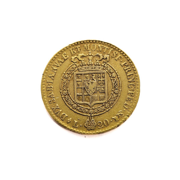 Italy, Sardinia 20 Lire 1819 Victor Emmanuel I