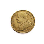 Papal States 20 Lire 1868 Pio IX - Vatican
