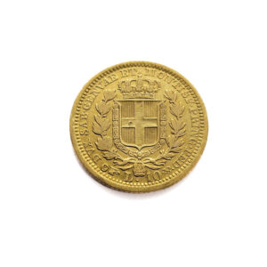 Italy 10 Lire 1833 P Carlo Alberto