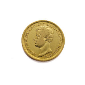 Italy 10 Lire 1833 P Carlo Alberto