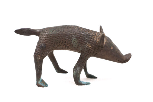 Pig Figure - Bronze - Edo - Benin
