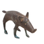 Pig Figure - Bronze - Edo - Benin