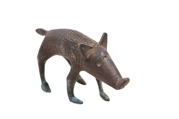 Pig Figure - Bronze - Edo - Benin