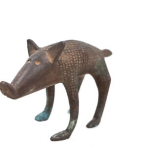 Pig Figure - Bronze - Edo - Benin