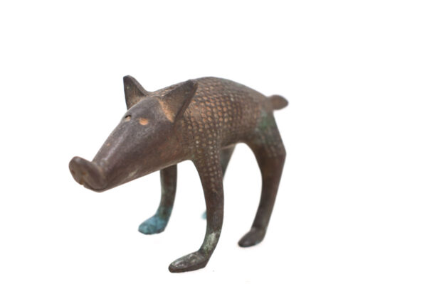 Pig Figure - Bronze - Edo - Benin