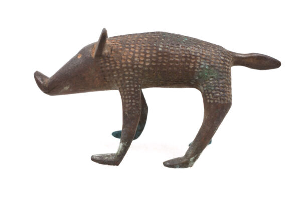 Pig Figure - Bronze - Edo - Benin