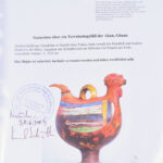 Rooster Figure - Terracotta - Akan- Ghana - Schädler Certificate