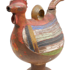 Rooster Figure - Terracotta - Akan- Ghana - Schädler Certificate