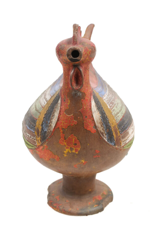 Rooster Figure - Terracotta - Akan- Ghana - Schädler Certificate