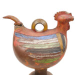Rooster Figure - Terracotta - Akan- Ghana - Schädler Certificate