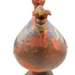 Rooster Figure - Terracotta - Akan- Ghana - Schädler Certificate