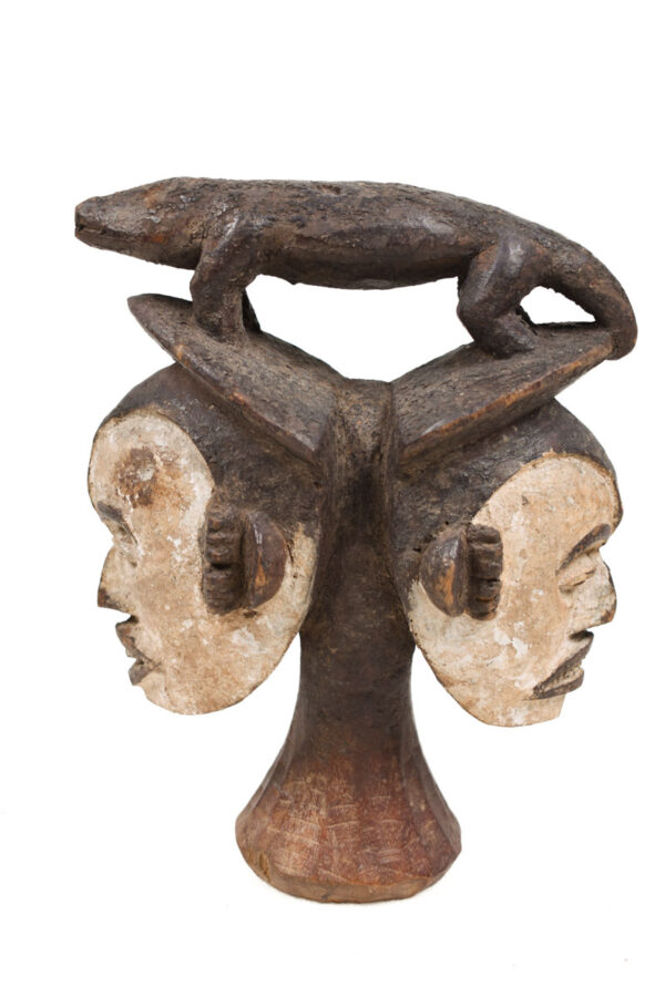 Janus Head - Wood - IGBO / IBO - Nigeria