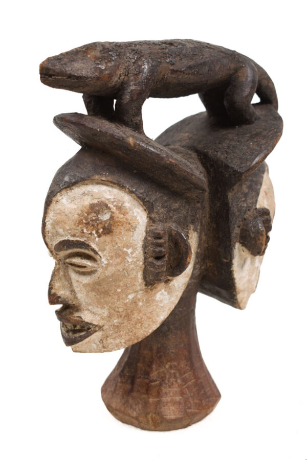 Janus Head - Wood - IGBO / IBO - Nigeria