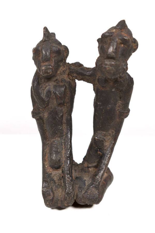 Ancestor couple - Bronze - Dogon - Mali