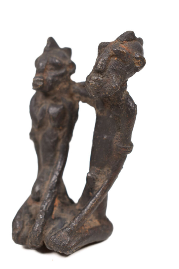 Ancestor couple - Bronze - Dogon - Mali