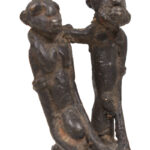 Ancestor couple - Bronze - Dogon - Mali