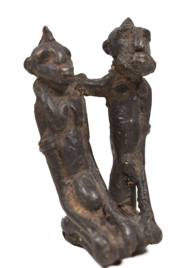 Ancestor couple - Bronze - Dogon - Mali