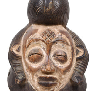 Initiation mask - Wood - Punu - Gabon