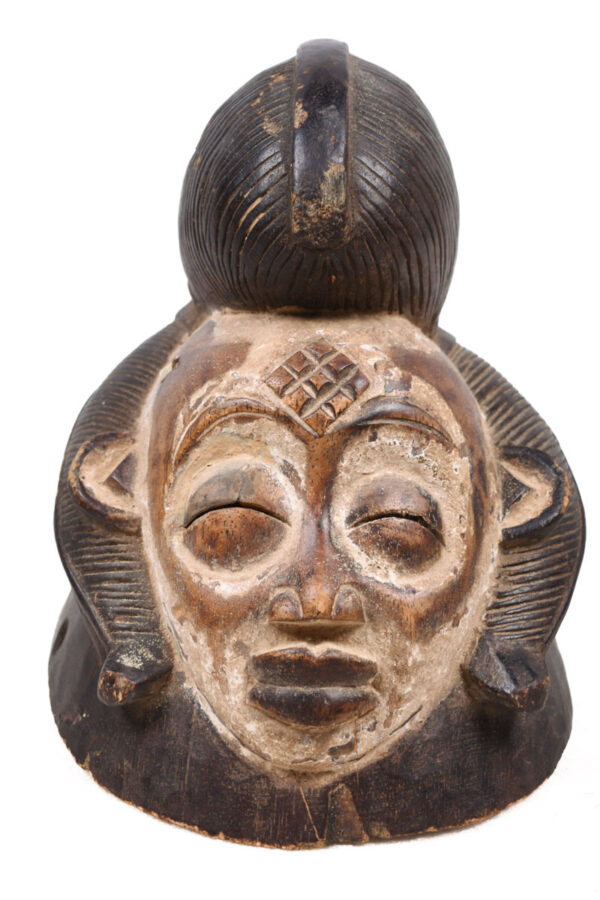Initiation mask - Wood - Punu - Gabon