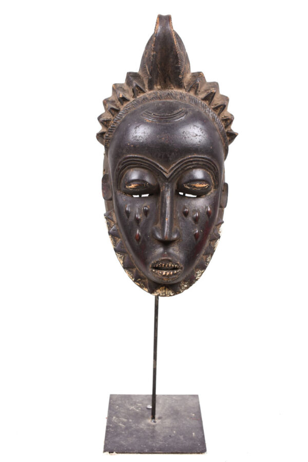 Dance mask - Wood - Baule - Ivory Coast