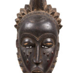 Dance mask - Wood - Baule - Ivory Coast