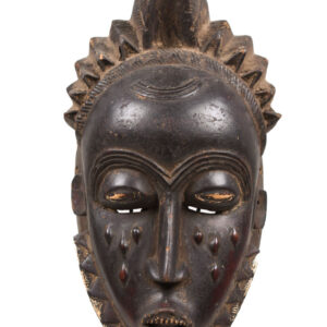 Dance mask - Wood - Baule - Ivory Coast