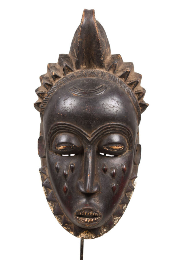 Dance mask - Wood - Baule - Ivory Coast