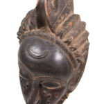 Dance mask - Wood - Baule - Ivory Coast