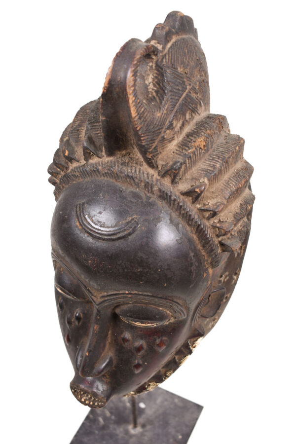 Dance mask - Wood - Baule - Ivory Coast