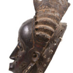 Dance mask - Wood - Baule - Ivory Coast