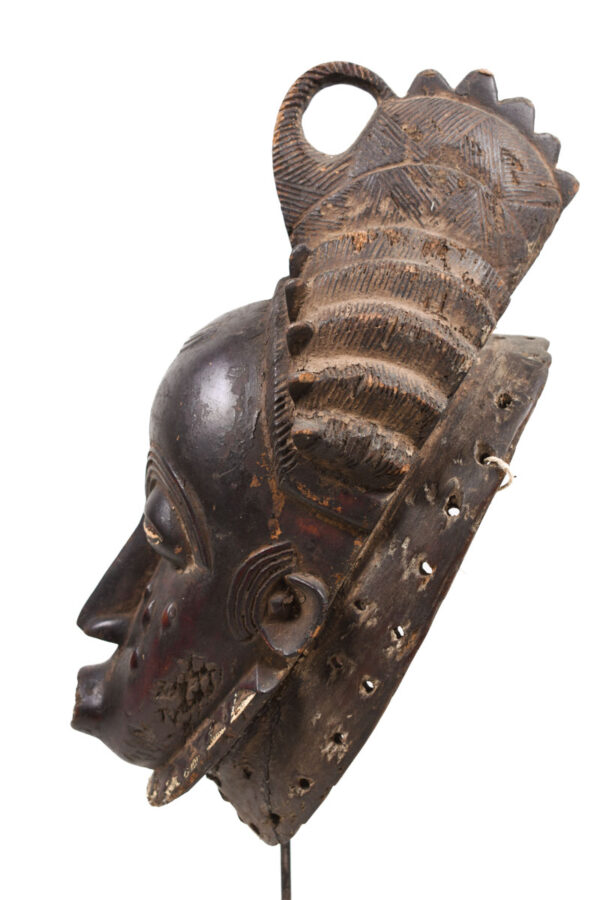 Dance mask - Wood - Baule - Ivory Coast