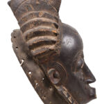 Dance mask - Wood - Baule - Ivory Coast