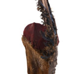 Chihongo Mask - Feathers, Wood - Chokwe - DR Congo