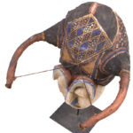 Kakunga mask - Textile, Wood - Yaka - Congo