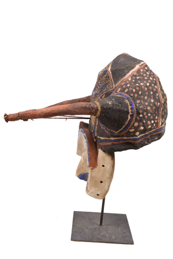 Kakunga mask - Textile, Wood - Yaka - Congo