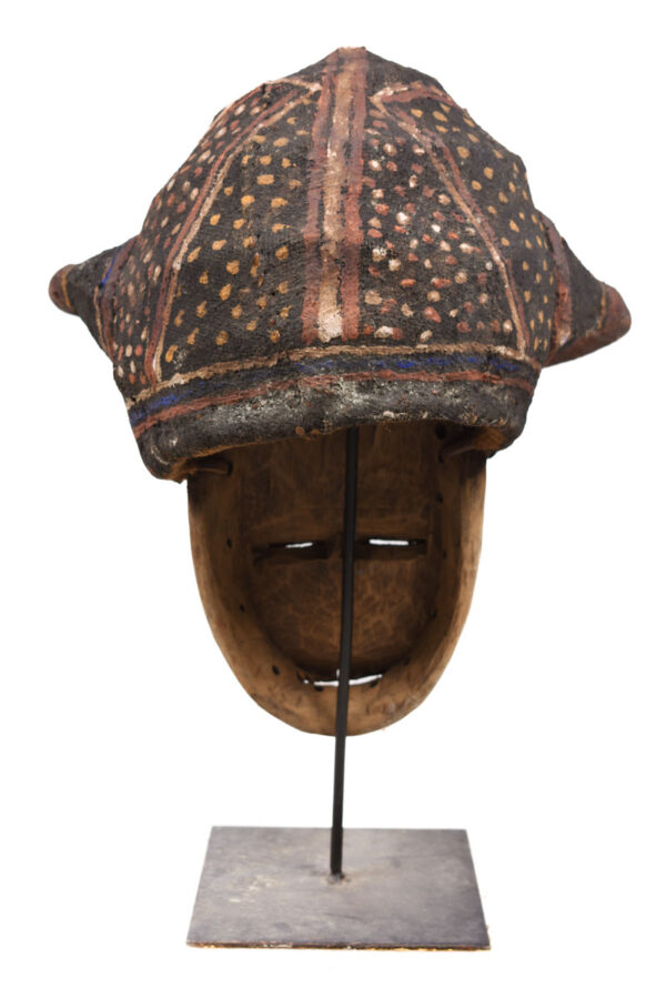Kakunga mask - Textile, Wood - Yaka - Congo