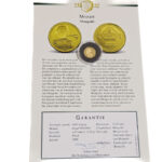 Mongolia 1000 Togrog 2006 Mozart - 1/25 Oz. - Gold Proof