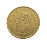 Italy 10 Lire 1863 Vittorio Emanuele II