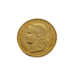 Switzerland 20 Francs 1891 Helvetica