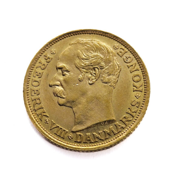 Denmark 10 Kroner 1909 Frederik VIII